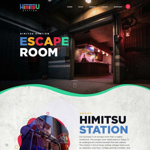 Web page design contest entry by MercClass