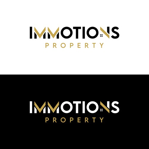 Logo IMMOTIONS PROPERTY Design by Md. Faruk ✅