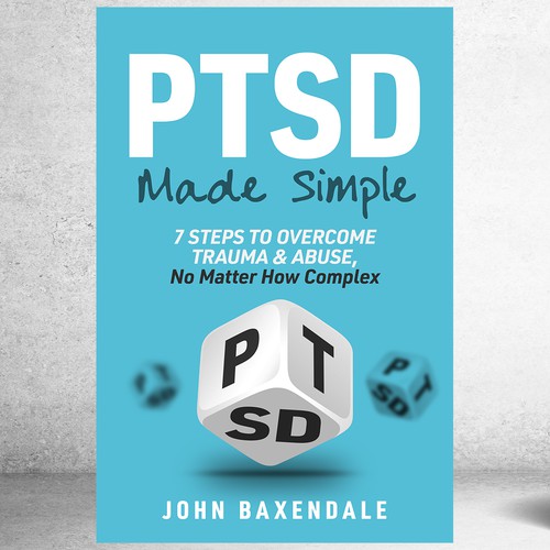 We need a powerful standout PTSD book cover デザイン by digitalian