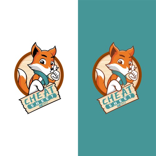 Unique descriptive combo mascot Logo that embodies the action of cheating on a test & shortcuts Design von DevDevit   ★ ★ ★ ★ ★