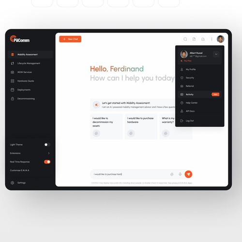Designs | We've built an AI tool for our customers, now it needs to ...