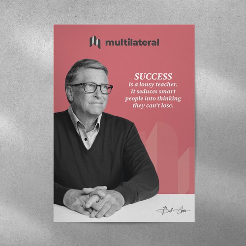 Poster contest entry by RED DOT