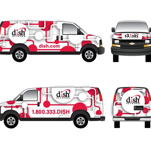 V&S 002 ~ REDESIGN THE DISH NETWORK INSTALLATION FLEET デザイン by NaZaZ