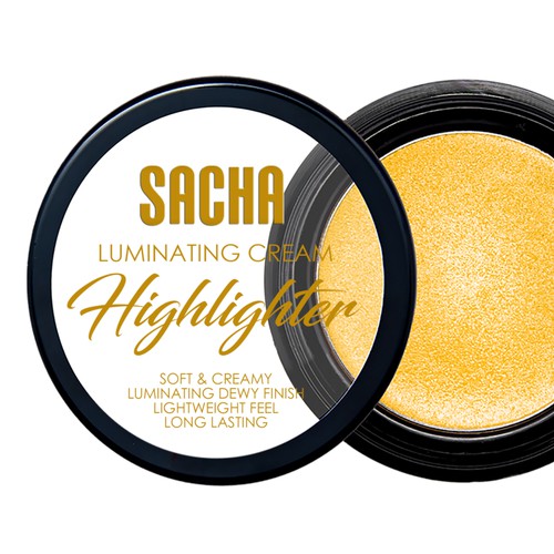 Sacha Luminating Cream Highlighter Design by ogiedesign™