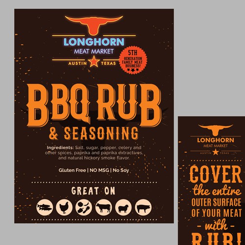 Seasoning Labels – Pacific Northwest Event Design