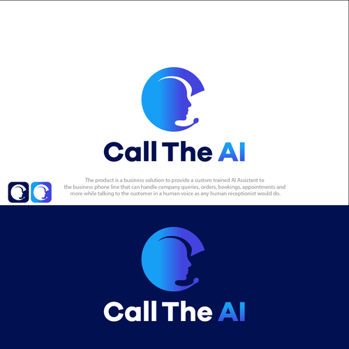 AI Communication Logo Design by CreeativMind