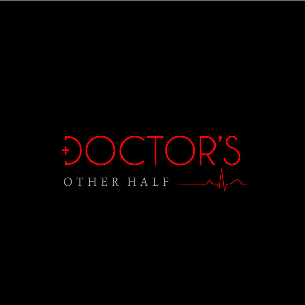 Create a catchy simple logo that captures a unique perspective of becoming a doctor