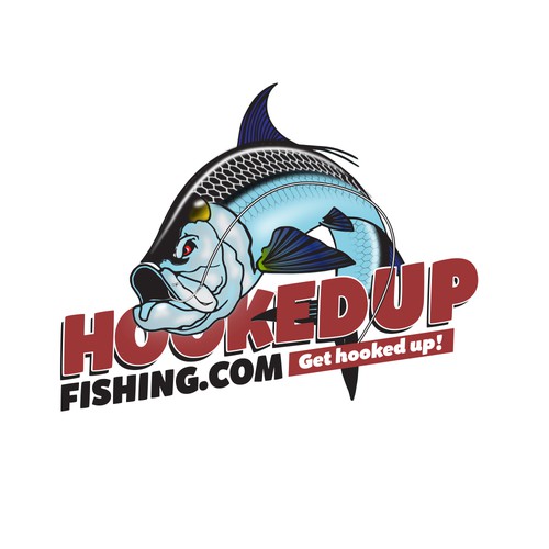 Redesign our fishing gear logo .pro looking modern and hip..create a symbol  for the brand to be easily recognised, Logo design contest