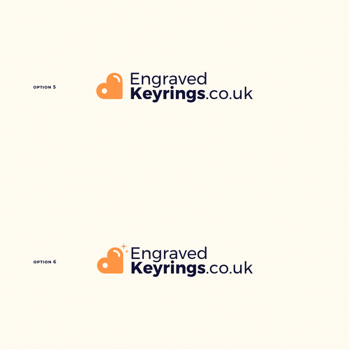 Fresh and clean Logo for Personalized Keyrings website Design by gaidenko