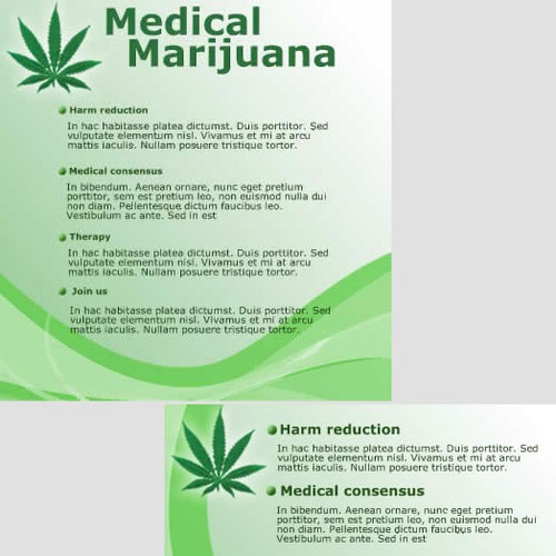 Download Medical Marijuana 2 sided flyer design | Print or ...