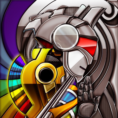 Giulio Rossiさんの99designs community contest: create a Daft Punk concert posterデザイン