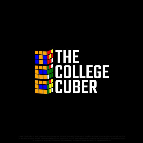 Professional Rubik's Cube Artist needs help with logo design Design by Cengkeling