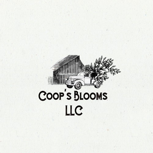 Hobby Farm specializing in cut flowers needs a logo Ontwerp door cadina