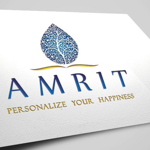 Create a modern exotic visual for Amrit Design by dtly2k designs