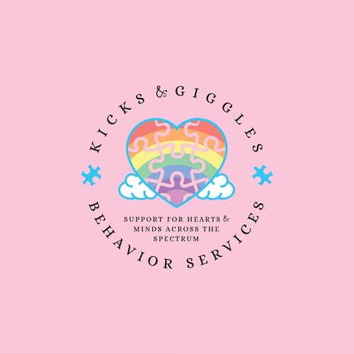 Design a Fun and Inspirational logo for a behavior clinic for kiddos with ASD Design by Ny.Studio's