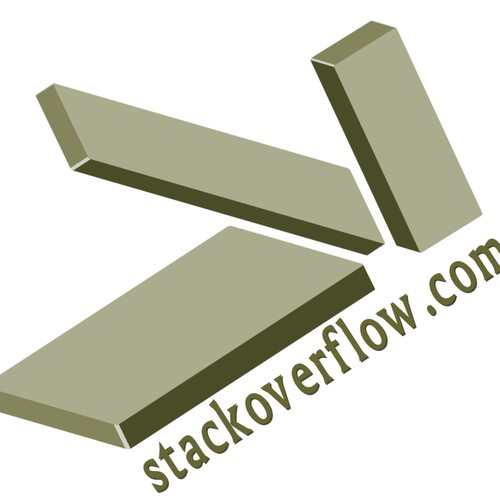 logo for stackoverflow.com Design por monkeydesigns4u