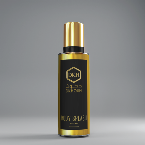 attractive & luxury design for body mist sticker Design by nuke.art