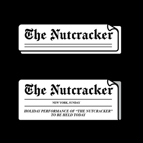 Design a Beautiful Nutcracker Sticker Design by yulianzone