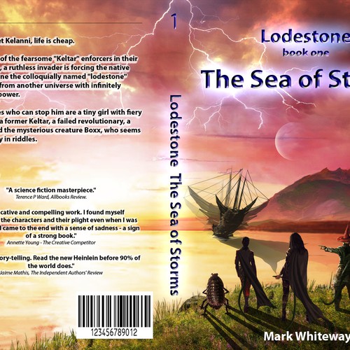 Mark Whiteway needs a new book or magazine cover Design por heavenwill