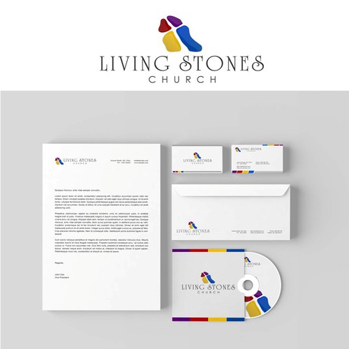 Design Create an Engaging & Contemporary Logo for an outgoing Bible preaching church that's ALIVE! di vandweight