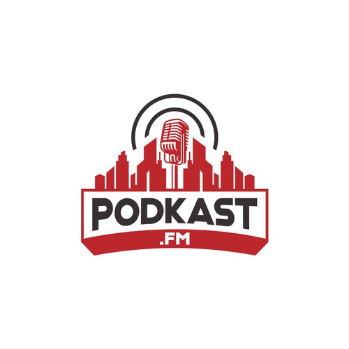 📣 our PODKAST.FM radio needs its logo Design by Print_design