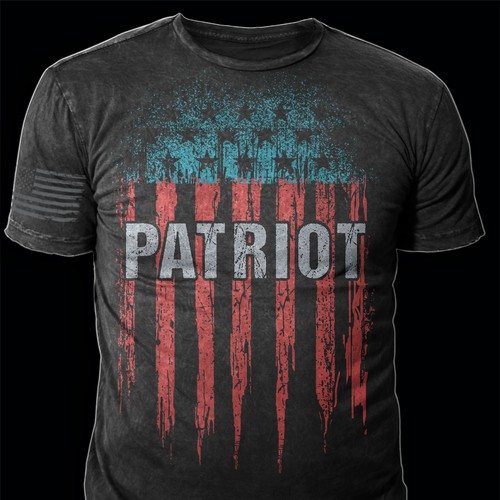 Develop a patriotic shirt that represents: The individual patriot, God, Family, Country Design von *DCLA*