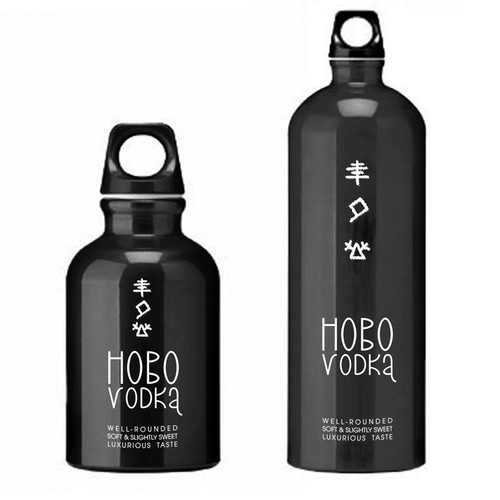 Help hobo vodka with a new print or packaging design Réalisé par mrcha