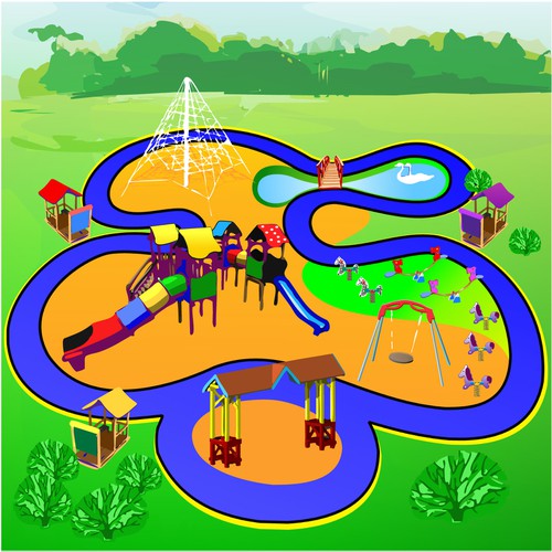 Create an interactive story telling set with board and characters Design von boguszowa1