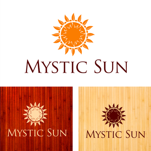 Stunning Unique sun Logo for luxury organic skin care - Should look ...