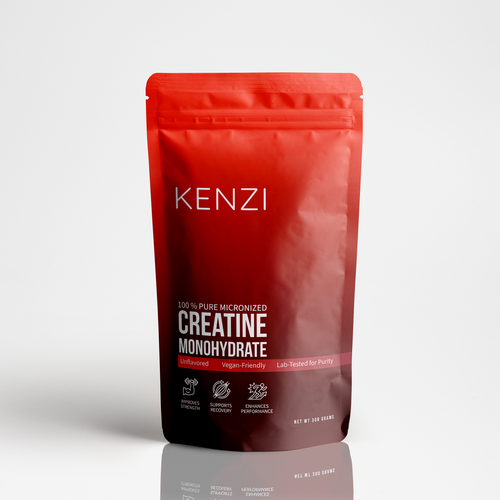 Designs | New Packaging Design for Kenzi Health's Creatine Monohydrate ...