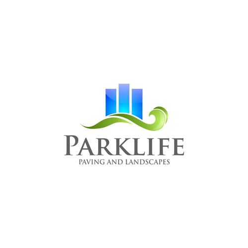 Create the next logo for PARKLIFE PAVING AND LANDSCAPES Diseño de sapimanis