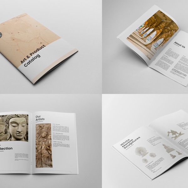 Design by sashadesigns titled "Product catalogue for art store "