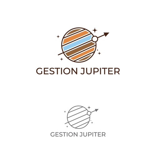 Jupiter Logo Design by Brand Lab Studio