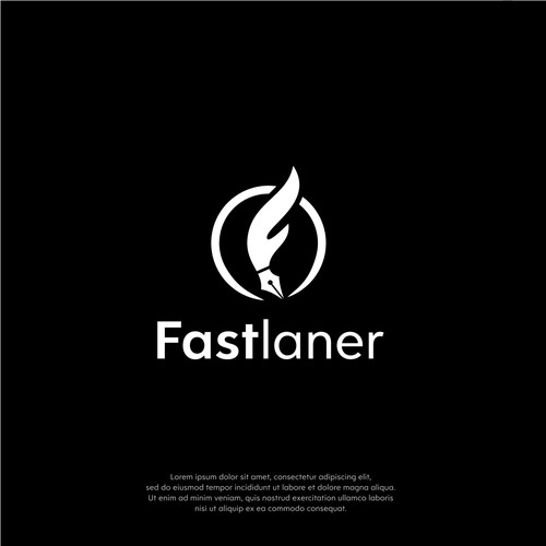 Logo + Brand for Fastlaner™ Design by BOJ Creative