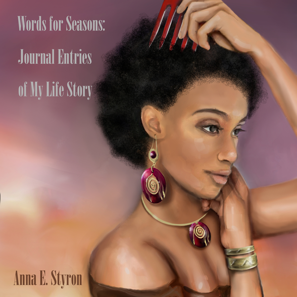 Book cover design: The 4 C Heart: Curls, Kinks, & Knots of My Dry, Thirsty Single Soul by Anna E. Styron