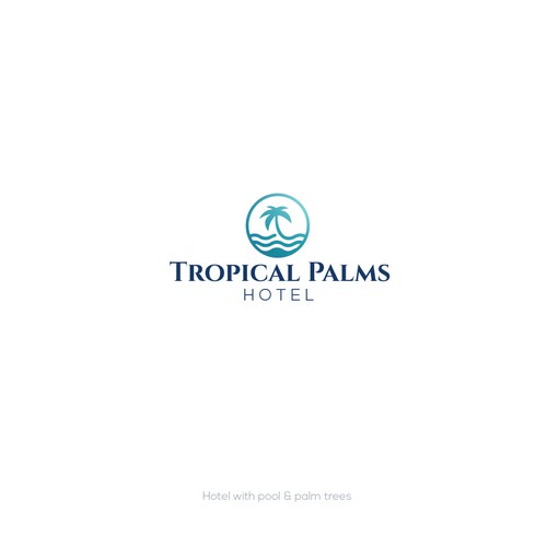 Design Tropical Palms Hotel por safy30