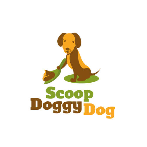 Fun logo design for dog poo company Logo & hosted website contest