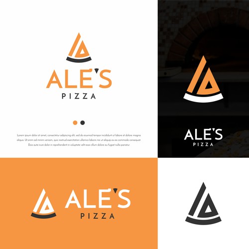 Diseño de Rebrend Ale's pizza (Pizzeria da asporto) de Art_Tam