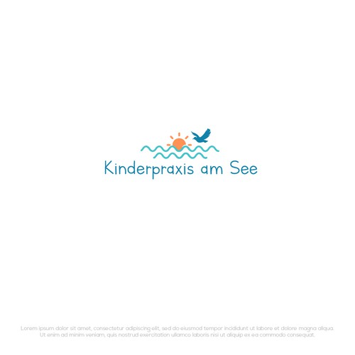 コンペ「Design a logo for a paediatric clinic at the lake appealing to kids all ages and their parents」のデザイン by safy30さん 