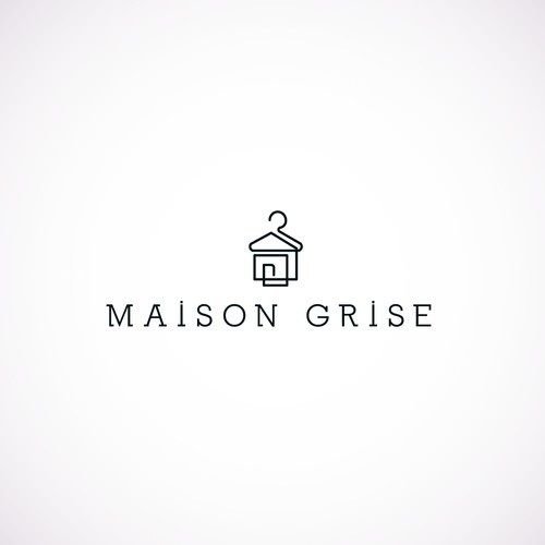 Create a classic and sophisticated house logo for Maison Grise (Grey ...