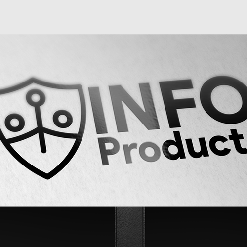 InfoProducts.com - Logo & Branding Design by gabbodirector