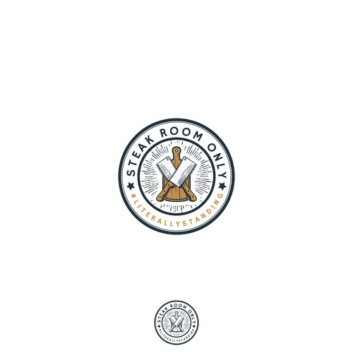 Design an "Instagramable" Logo for a modern steak quick service restaurant Design by bulldesign.agency