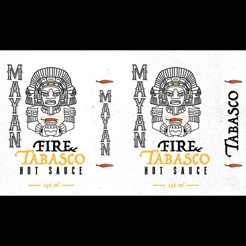 Design di Mayan Fire Hot Sauce di Rimposhe