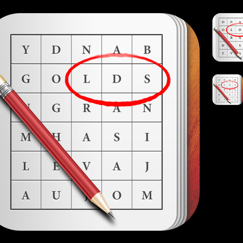 iOS Icon: LDS Word Search game Design by ds.store