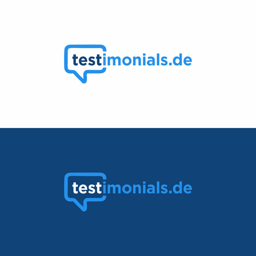 Create stunning logo for new testimonials.de company Design by king.99