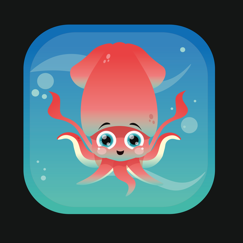Design 25 SVG Squid Avatar Icons that represent different strength Design by Favorite Fantassy❀