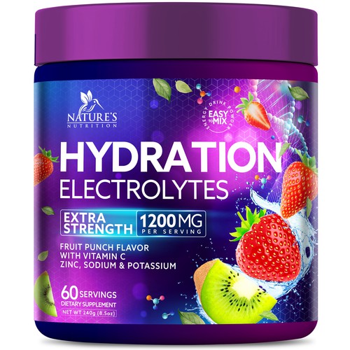 Hydration Electrolytes Design Needed for Nature's Nutrition Design by Black-Pepper