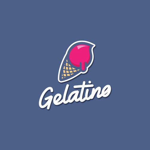 We need a creative interesting logo for gelato shop "Gelatino" Design réalisé par ACorso