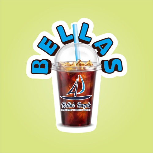 Designs | Bellas Cold Brew Sticker | Sticker contest