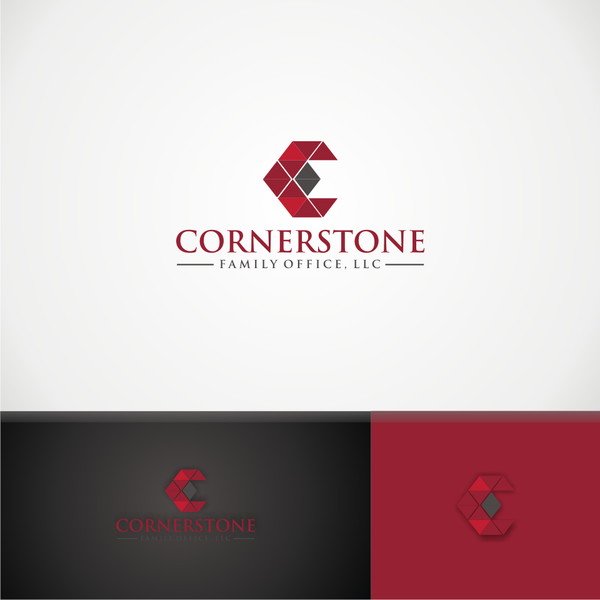 Design by anggit@ titled "cornerstone family office llc"